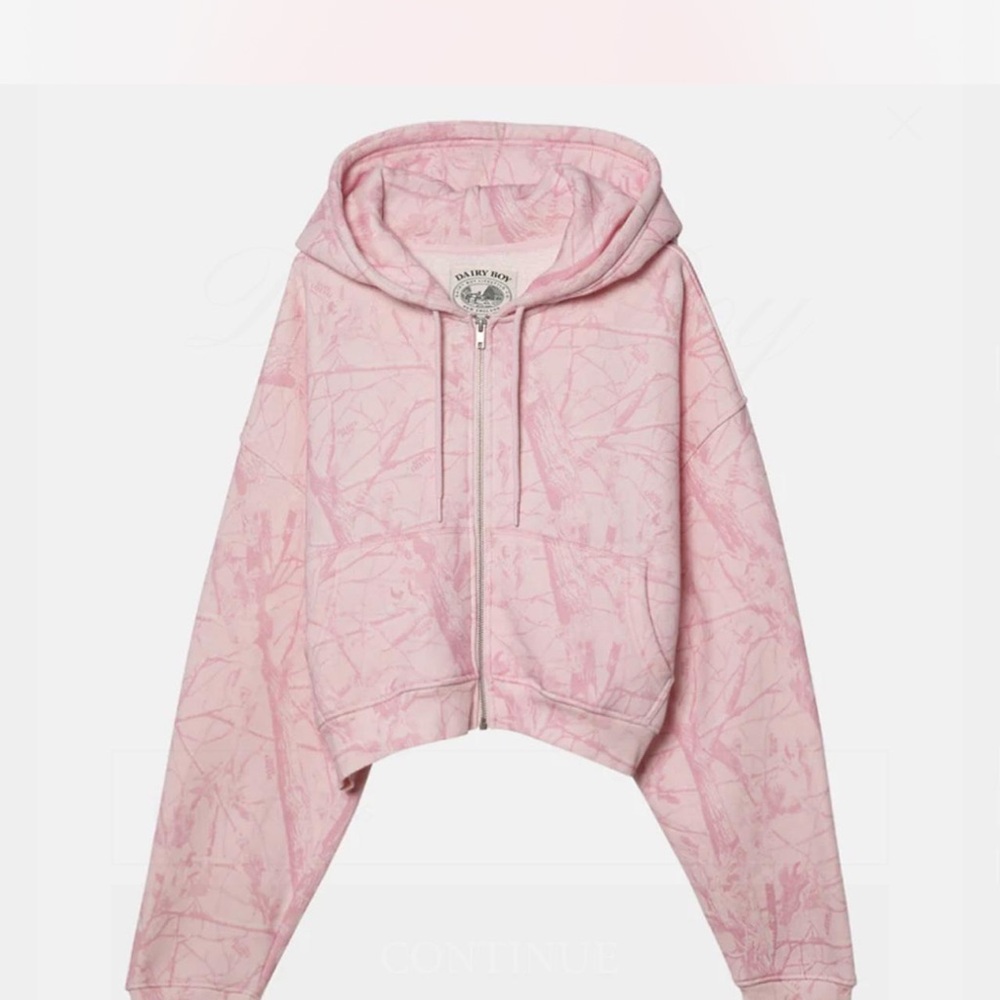 Dairy Boy Bubblegum Camo Hoodie